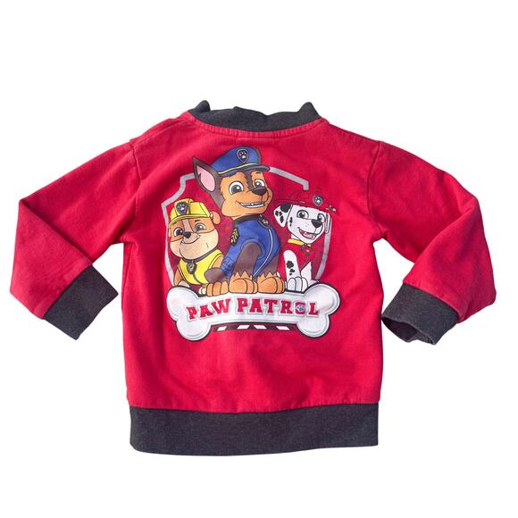 Nickelodeon Paw Patrol Front and Back Zip up Sweatshirt 5T - Picture 1 of 6